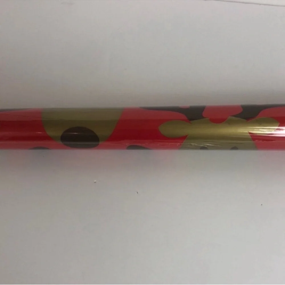 Reversible Christmas Reindeer & Red Holiday Premium Gift Wrapping Paper Roll